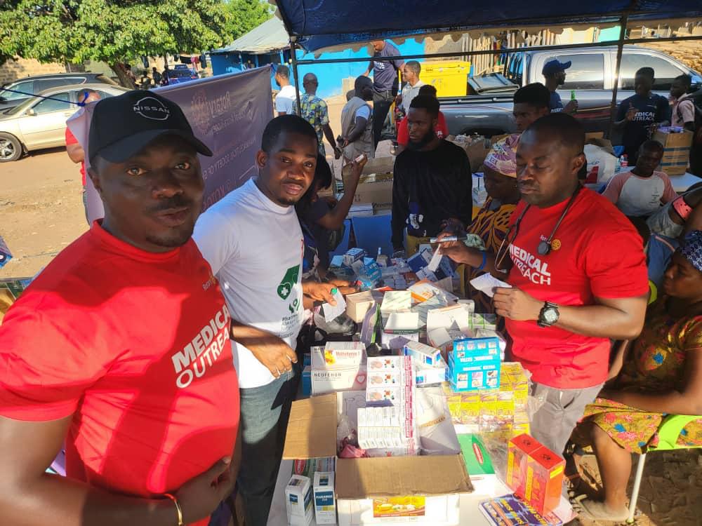 Rotary undertakes free medical outreach at Kotoso-Kwahu