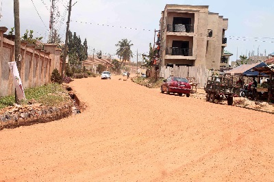 • Road upgrade on the Nii Okoso St in Adjiringanor. Pictures: Maxwell Ocloo