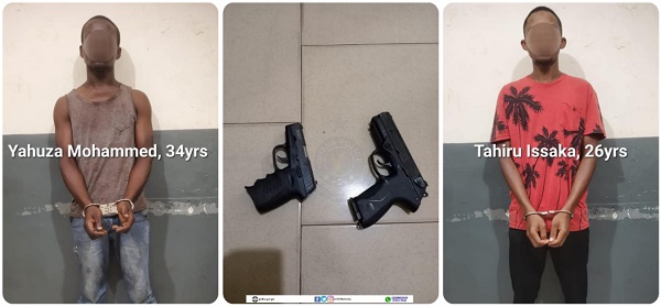 Police arrest two Wassa Akropong bank robbery suspects, gun down another