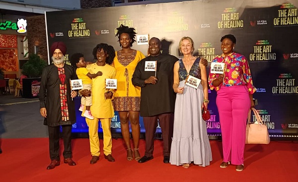 The Art of Healing documentary premiered in Accra