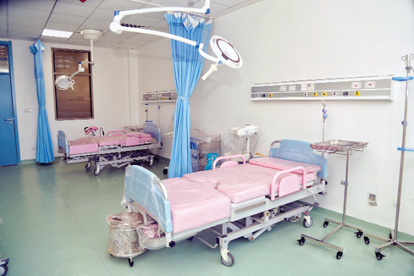 Some of the facilities in the hospital