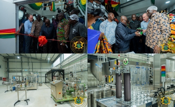 1D1F: President Akufo-Addo commissions beer factory