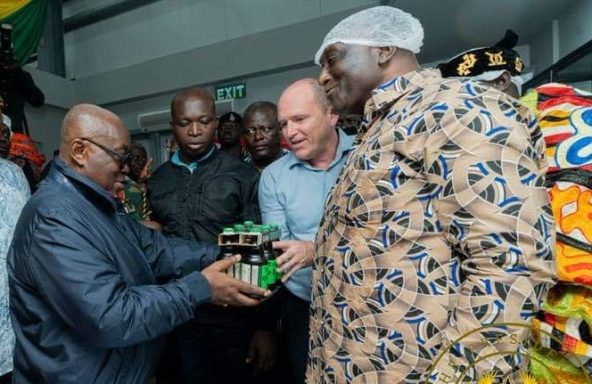 1D1F: President Akufo-Addo commissions beer factory - Vimarsana News