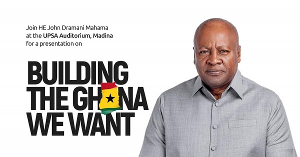 John Mahama to suggest solutions to economic challenges Thursday