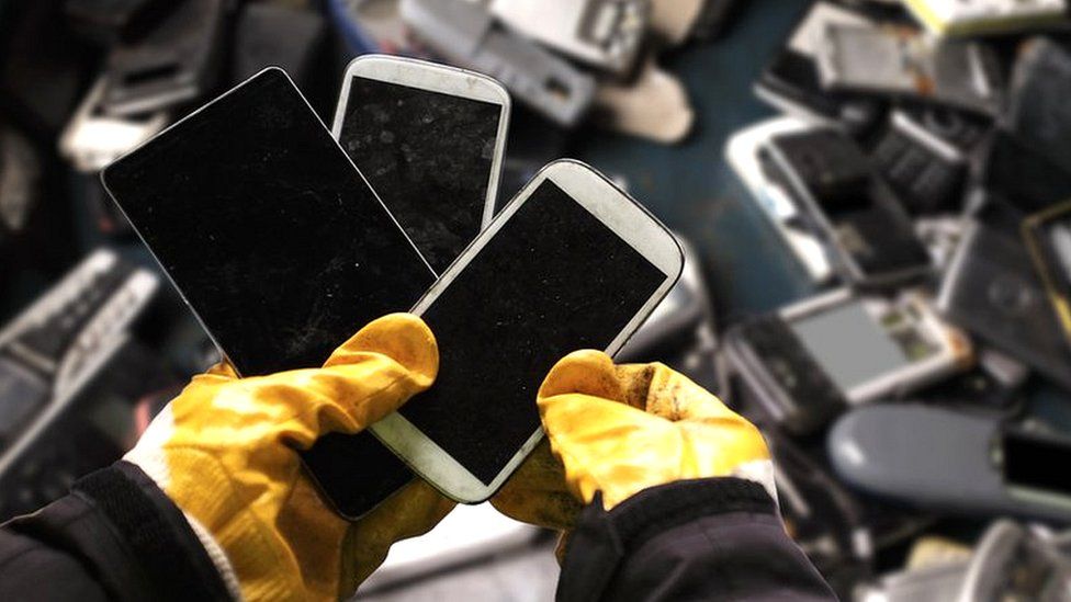 Less than 20% of electronic waste is recycled, experts say