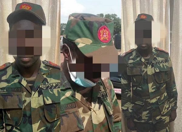 How fake soldier was busted during attempt to hitch flight to Tamale