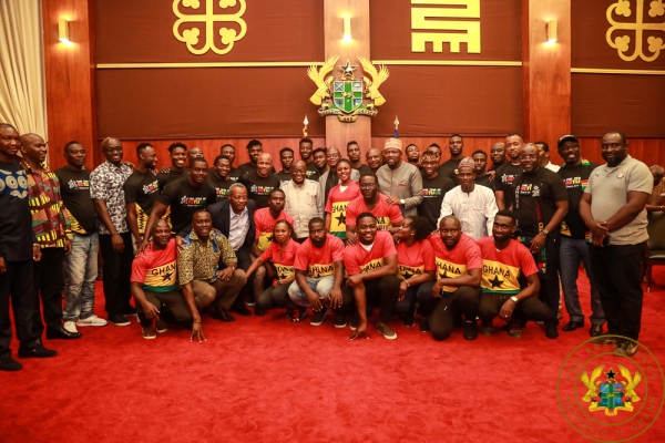 The entire nation is behind you - President Akufo-Addo to Black Stars