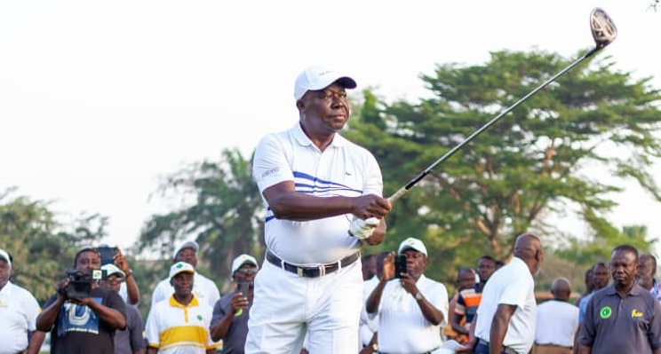 Golf: Asantehene graces 5th GCB Bank tournament