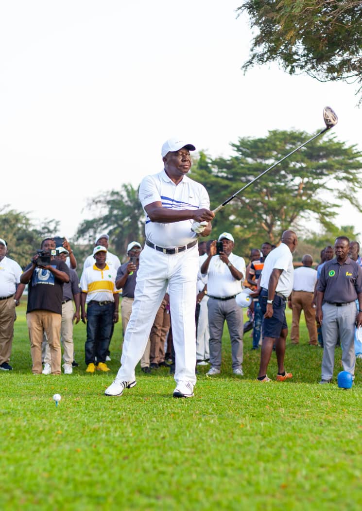 Golf: Asantehene graces 5th GCB Bank tournament