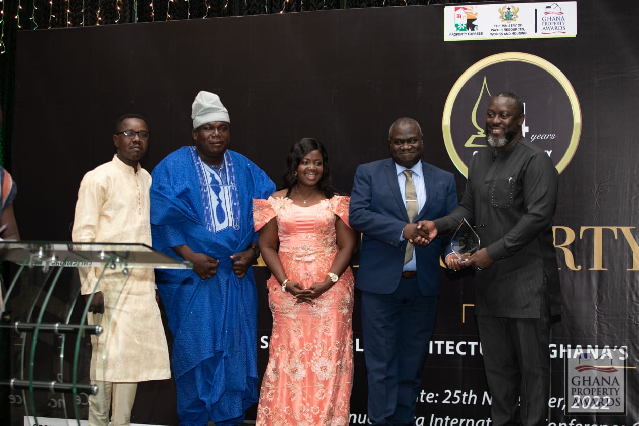 Elegant Homes honoured at Ghana Property Awards