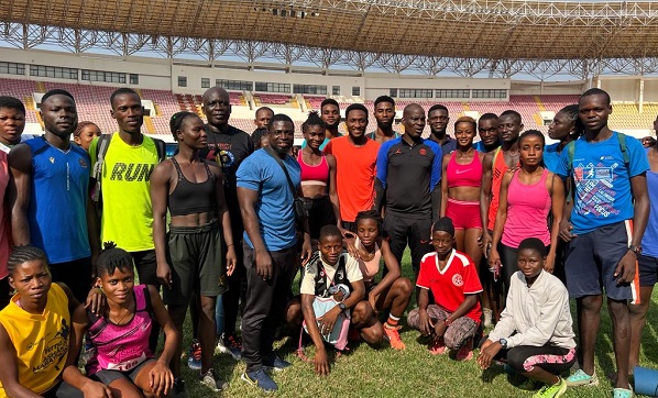 Minority Leader visits national athletes in camp