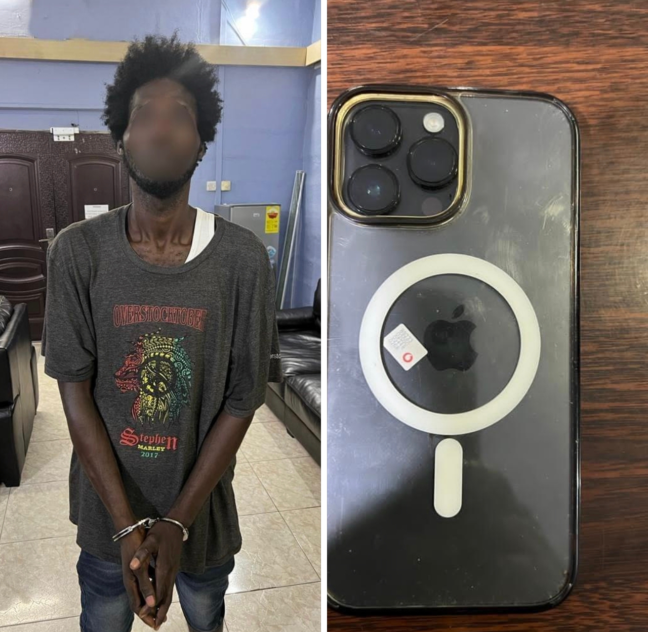 Suspect in Meek Mill's phone theft case granted GH¢50,000 bail