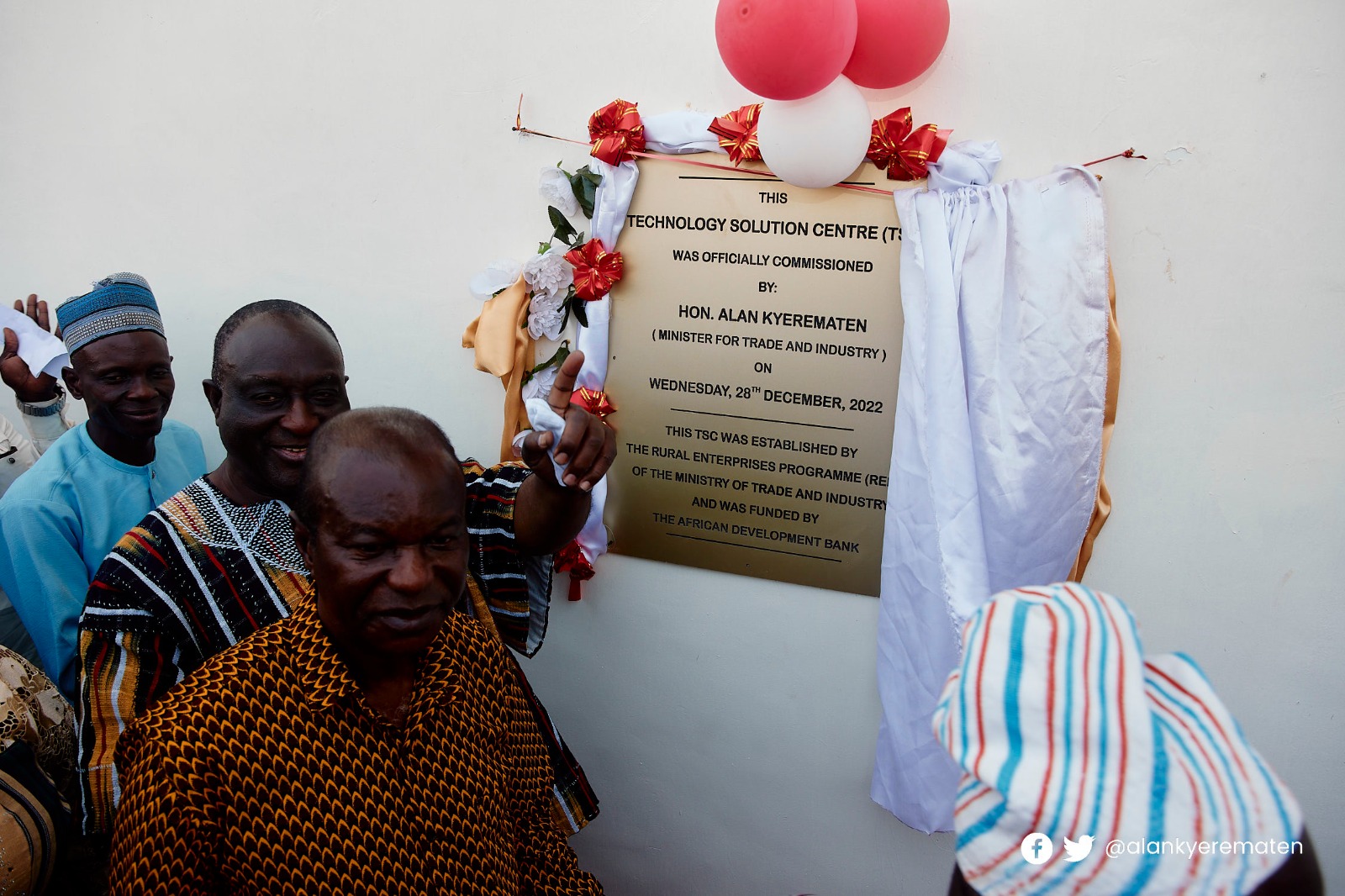 1D1F: Alan Kyerematen inaugurates rice processing factory in Savelugu