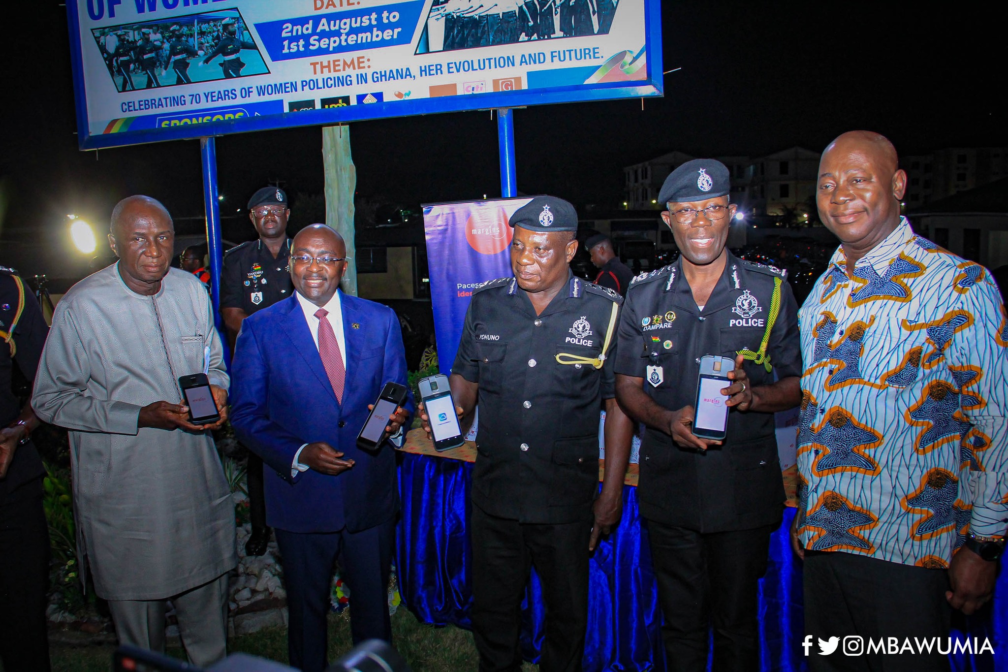 Ghana Card: Police receive mobile devices for real-time access to data on individuals, vehicles, criminals