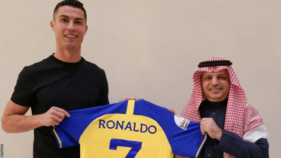 Cristiano Ronaldo joins Saudi Arabian side Al Nassr until 2025