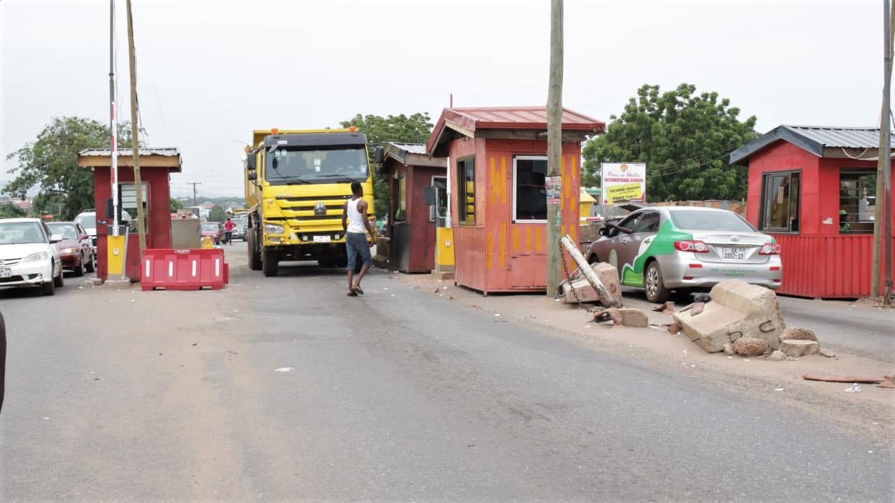 The Oyibi Tollbooth