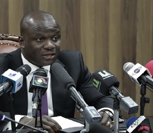  Mr Samuel Abu Jinapor, Minister of Lands and Natural Resources