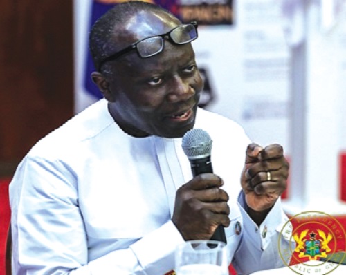 Mr Ken Ofori-Atta - Finance Minister