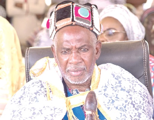 The Paramount Chief of the Walla Traditional Area,Naa Fuseini Seidu Pelpuo IV