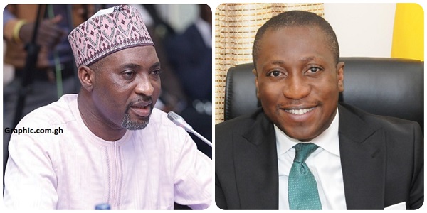  Alhaji Mohammed-Mubarak Muntaka and Mr Alexander Afenyo-Markin