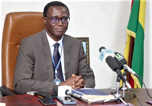 Rev. Dr Ammishaddai Owusu-Amoah, Commissioner-General, GRA
