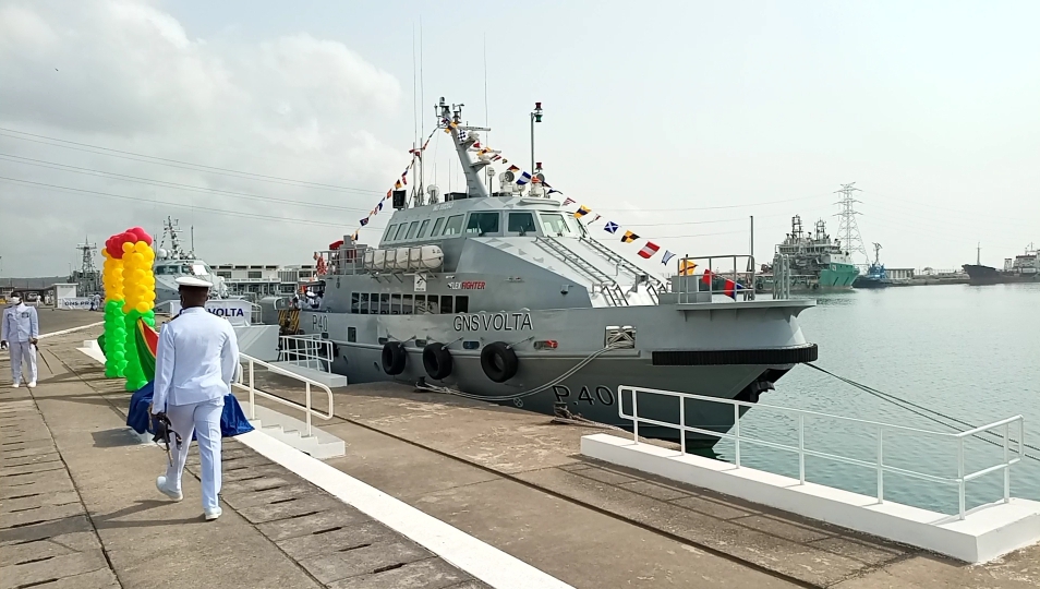 Four new vessels commissioned for Ghana Navy