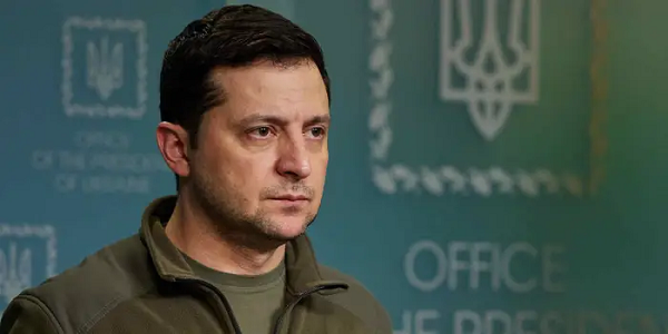 Ukraine President Volodymyr Zelenskyy