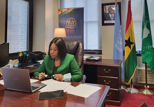 Ghana's Minister for Foreign Affairs and Regional Integration, Shirley Ayorkor Botchwey