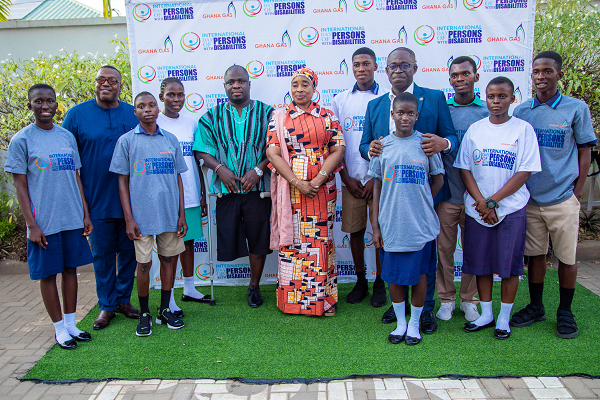 Ghana Gas holds event to mark this year's International Day of Persons With Disability Ghana Gas holds event to mark this year's International Day of Persons With Disability