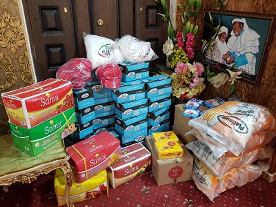 The donated iteams