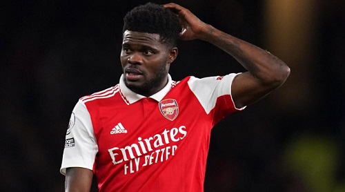 Thomas Partey ruled out of Arsenal's clash with Nottingham Forest