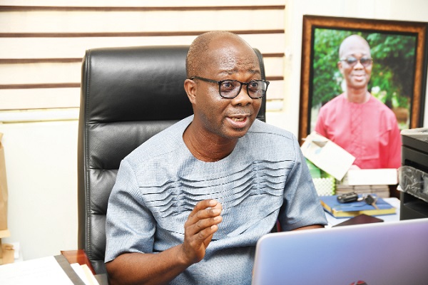 • Mr Foster Ansong — Deputy Director of NAS in charge of Operations