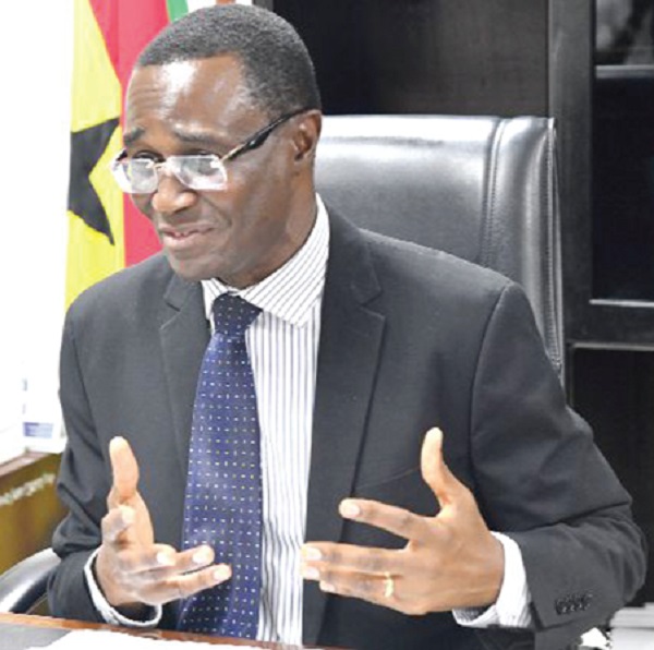 Mr Ammishaddai Owusu-Amoah, Commissioner–General of the Ghana Revenue Authority