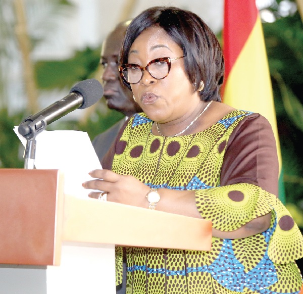 Ms Shirley Ayorkor Botchwey, Minister of Foreign Affairs and Regional Integration