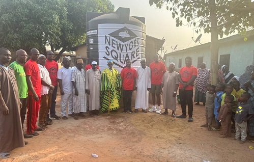 Tamale: New York Square initiates water and basketball project in Changli