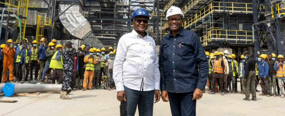 Aliko Dangote and African Development Bank President Dr. Akinwumi A. Adesina