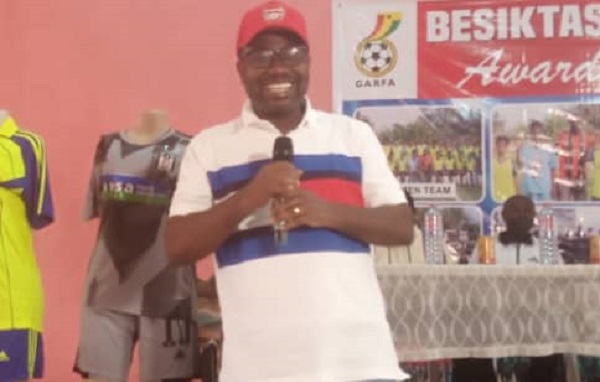 Mr Kwesi Nyantakyi speaking at the event