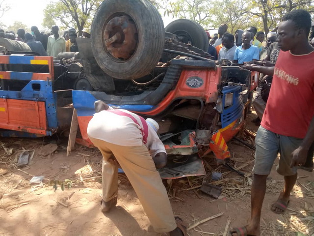 The accident vehicle