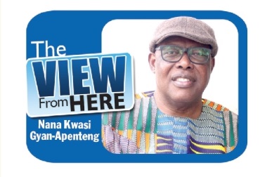 The writer - Nana Kwasi Gyan-Appenteng