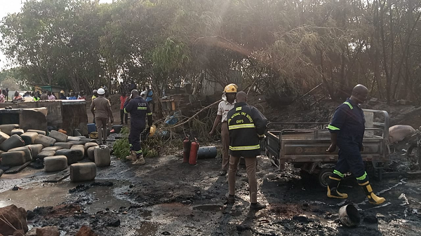 Timely intervention of fire officers prevent fire disaster at BOST