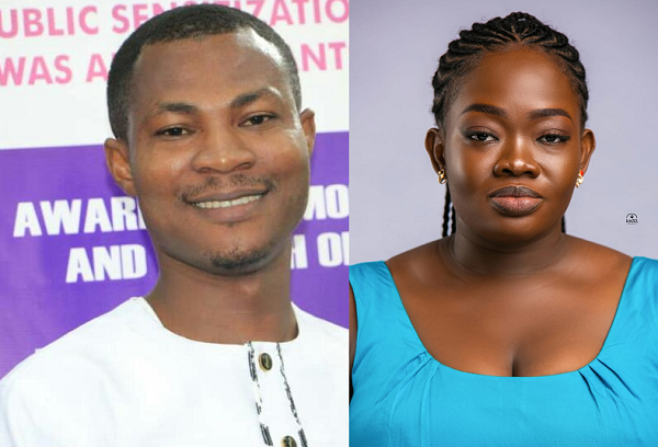 Zadok Kwame Gyesi (left) and Efia Akese