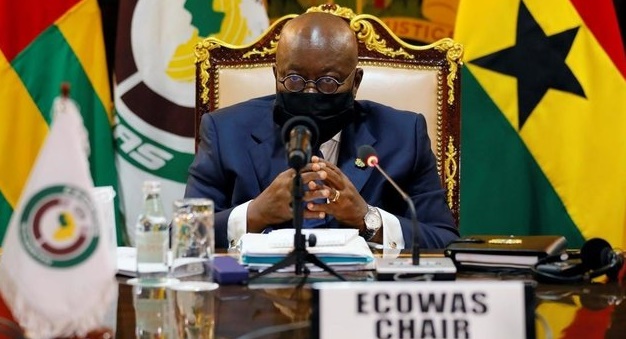 Chairman of the Authority of Heads of State and Government of the Economic Community of West African States (ECOWAS), President Nana Addo Dankwa Akufo-Addo 