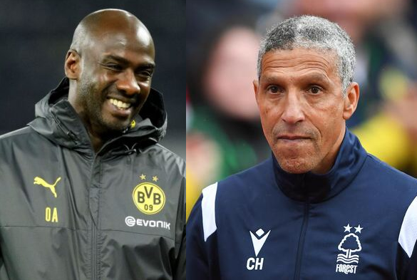  Otto Addo and Chris Hughton