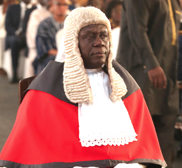 Justice Anin Yeboah Chief Justice