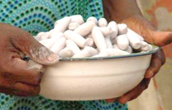 Some pregnant women also crave for Bentonite Clay, also known as ‘ayilo’