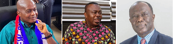 Stephen Ayesu Ntim — Five times contestant, Stephen Asamoah Boateng — First-time contestant and George Kwabena Abankwah-Yeboah — First-time contestant