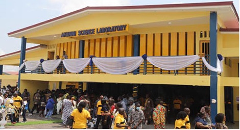 Front view of the lab