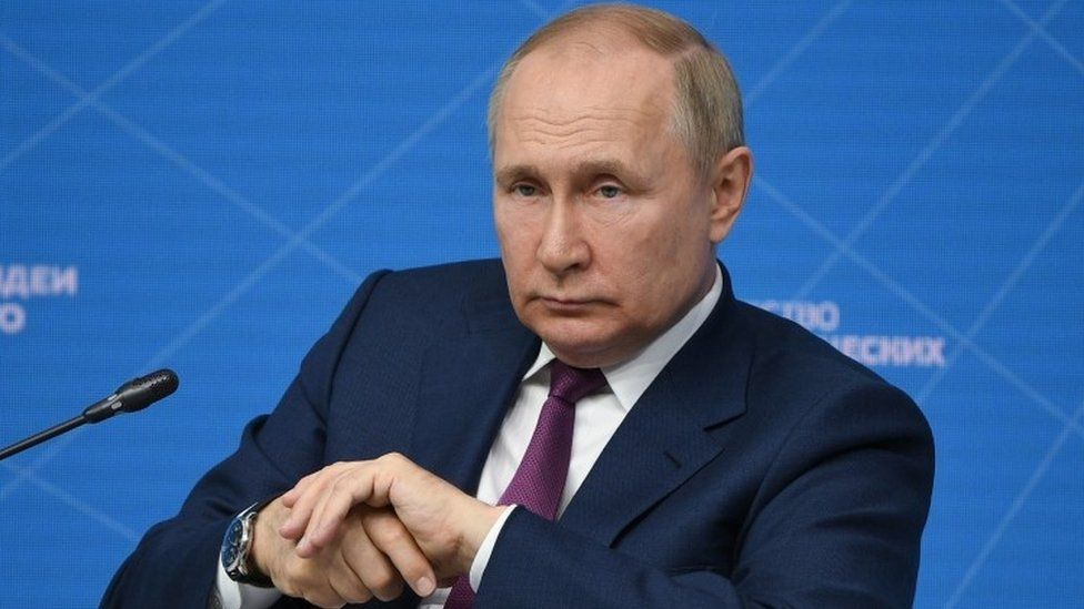 Russian President Vladimir Putin