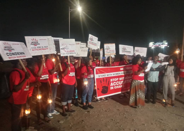 ActionAid Ghana holds vigil for Madam Akua Denteh 
