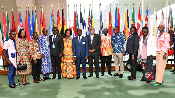 Ghana's delegation
